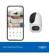TP-LINK | Tapo C245D | Dual Lens Pan/Tilt Security Camera | Dome | 3 MP | 3.1mm/F1.6 | MicroSD Card up to 512 GB