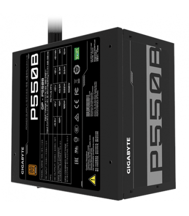 Gigabyte GP-P550B 550 W, 80 PLUS Bronze certified