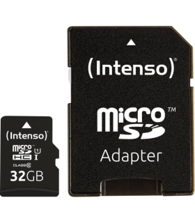 Intenso Micro SDHC 10 class + Adapter 32GB