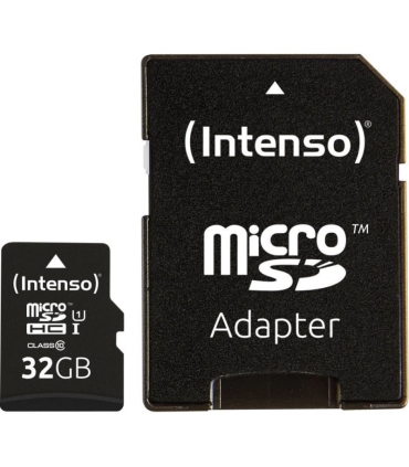 Intenso Micro SDHC 10 class + Adapter 32GB
