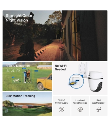 TP-LINK WRL CAMERA 1080P/TAPO C501GW 