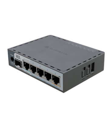MikroTik hEX S (2025) | 10/100/1000 Mbit/s | Ethernet LAN (RJ-45) ports 5 | Mesh Support No | MU-MiMO No | No mobile broadband