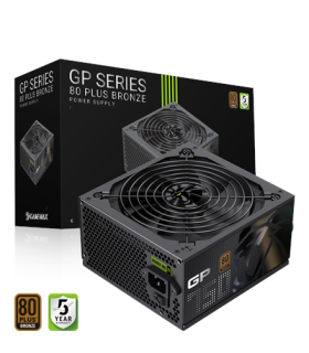 Gamemax Power Supply, 80 PLUS, Bronze GP 750B 750 W