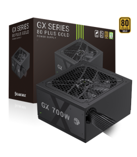 Gamemax Power Supply, 80 PLUS, Gold GX 700G 700 W