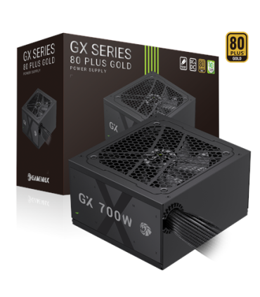 Gamemax Power Supply, 80 PLUS, Gold GX 700G 700 W