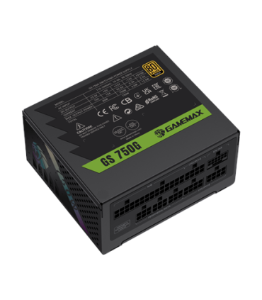 Gamemax Power Supply, 80 PLUS, Gold GS 750G 750W