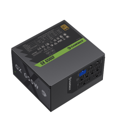 Gamemax Power Supply, 80 PLUS, Gold GX 650GF 650 W