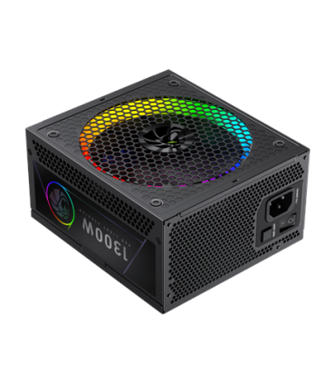 Gamemax Power Supply, 80 PLUS, Platinum RGB PRO 1300P 1300 W