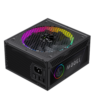 Gamemax Power Supply, 80 PLUS, Platinum RGB PRO 1300P 1300 W