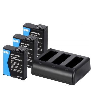 Newell akulaadija SDC-USB-C + 3 Osmo Action akut