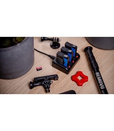 Newell akulaadija SDC-USB-C + 3 Osmo Action akut