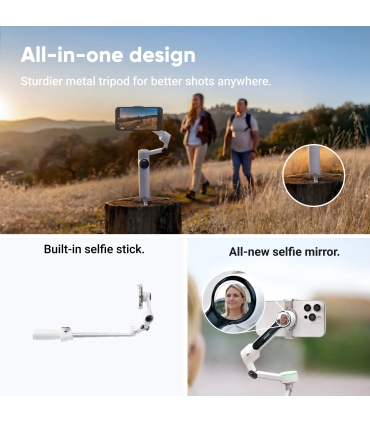 Insta360 Flow 2 Pro Standard Bundle, valge