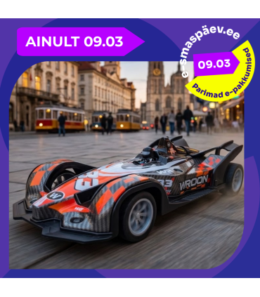 Puldiauto Wroow Speed Racer