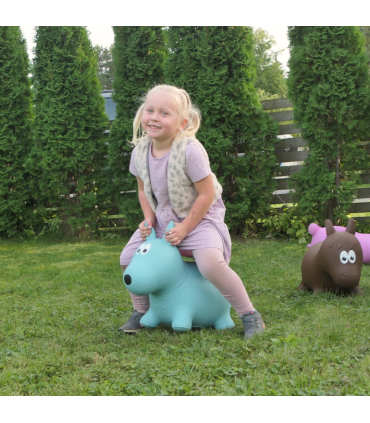 Gerardou0027s Toys hüppeloom Jumpy Koer, roosa