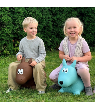 Gerardou0027s Toys hüppeloom Jumpy Koer, roosa