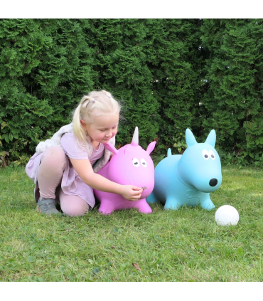 Gerardou0027s Toys hüppeloom Jumpy Ükssarvik, roosa