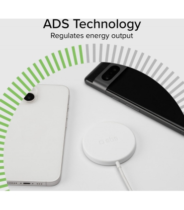 SBS juhtmevaba laadija Magsafe 15W, valge