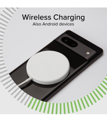 SBS juhtmevaba laadija Magsafe 15W, valge