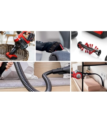 Bosch BBS711ANM Unlimited 7 ProAnimal, punane