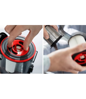 Bosch BBS711ANM Unlimited 7 ProAnimal, punane