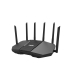 Asus | BE9400 Tri-band WiFi 7 AiMesh Extendable Router | RT-BE90U | 802.11be | Ethernet LAN (RJ-45) ports 3 | Mesh Support Yes |