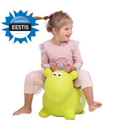 Gerardou0027s Toys hüppeloom Jumpy Lehm, roheline