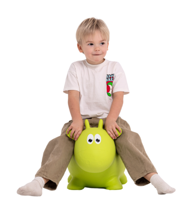 Gerardou0027s Toys hüppeloom Jumpy Lehm, roheline