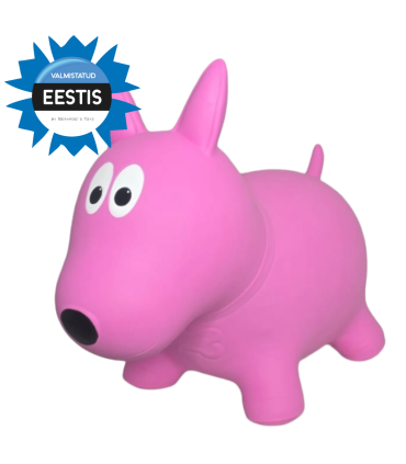 Gerardou0027s Toys hüppeloom Jumpy Koer, roosa