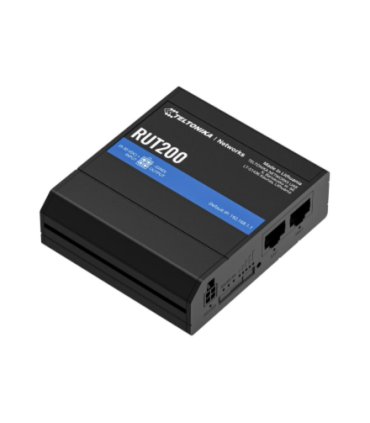 Teltonika | LTE Cat 4 Router | RUT200 | 802.11n | 10/100 Mbit/s | Ethernet LAN (RJ-45) ports 2 | Mesh Support No | MU-MiMO No | 