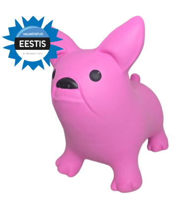 Gerardou0027s Toys hüppeloom Jumpy Buldog, roosa