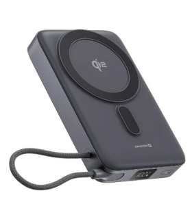 Swissten Qi2 Magsafe akupank 10000 mAh juhtmega