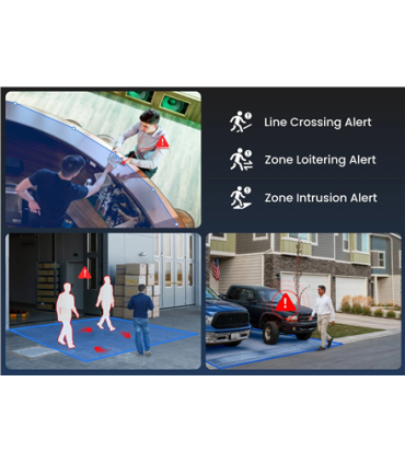 Reolink | UHD Dual-Lens PoE Surveillance Camera with 180° Panoramic View | RP-PCT16MD | Dual lens | 16 MP | F2.8mm/F1.6 | IP67 |