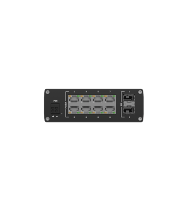 Teltonika TSW200 | Industrial POE+ Ethernet Switch | DIN rail mountable | SFP ports quantity 2 | PoE+ ports quantity 8
