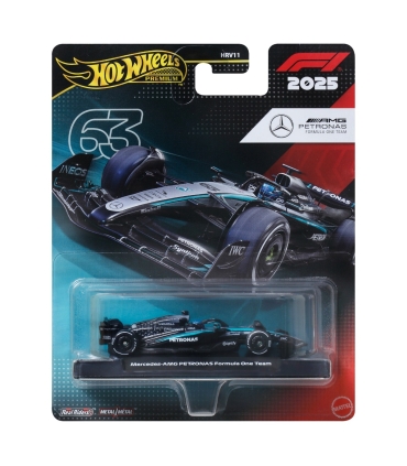 Hot Wheels Formula 1 mudelauto Mercedes-Benz – George Russell #63