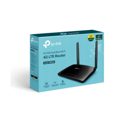 TP-LINK AC1200 Wireless Dual Band 4G LTE Router | Archer MR402 | 802.11ac | 10/100 Mbit/s | Mesh Support No | MU-MiMO No | No mo