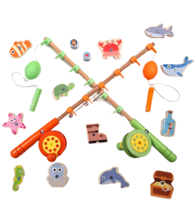 Gerardou0027s Toys puidust kalapüügimäng