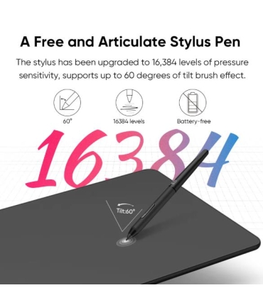 XPPEN Graphic Tablet 10X6.25" Black Deco 01 V3