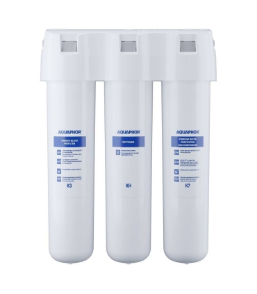 Under the counter water purifier Aquaphor Crystal H with K3-KH-K7 cartridges, softening