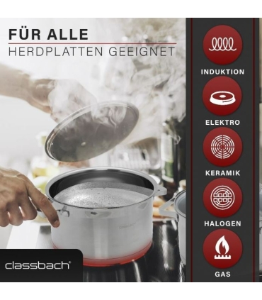 Cooking pot set, 7pcs. Classbach