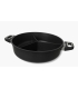 3-Divided Pan Ø 32 cm, 8 cm high, 3 segments AMT Gastroguss