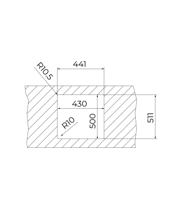 Sink Teka stainless steel