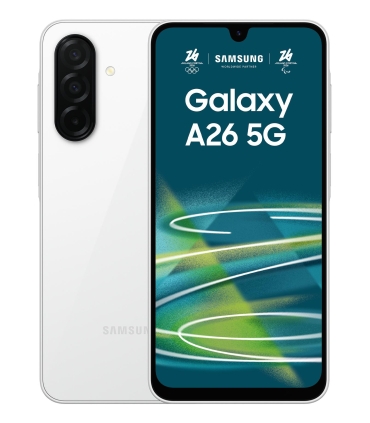 Samsung Galaxy A26 5G, 8+256GB, valge SM-A266BZWCEUE