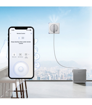 Ecovacs Winbot W2S OMNI laadimisjaamaga aknapesurobot