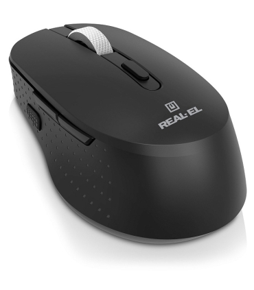 REAL-EL RM-380W juhtmevaba/BT hiir , must