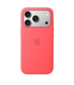 Apple iPhone 17 Pro Silicone Case with MagSafe – Bright Guava
