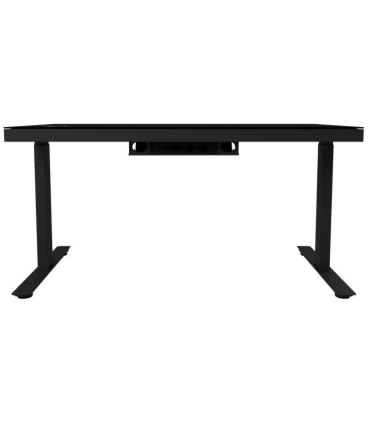 Lorgar DP80G mängurilaud, must klaas