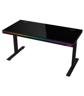 Lorgar DP80G mängurilaud, must klaas