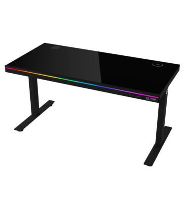 Lorgar DP80G mängurilaud, must klaas