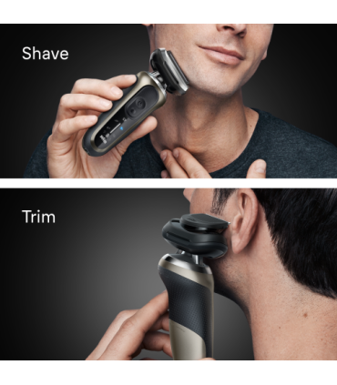 Braun 72-C1200s Series 7 360° SkinFlex, Gold/Black, + Trimmer