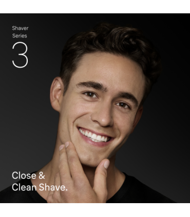 Braun 300BT Series 3, Black, + Trimmer